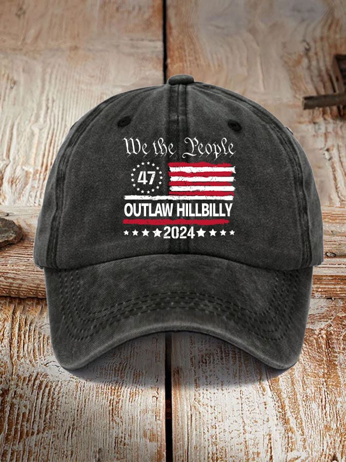 The Outlaw and The Hillbilly Print Unisex Hat