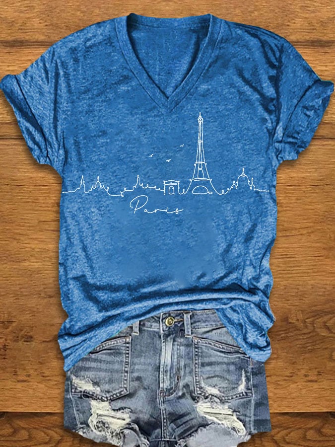 Women's 2024 Paris commemorative T-shirt