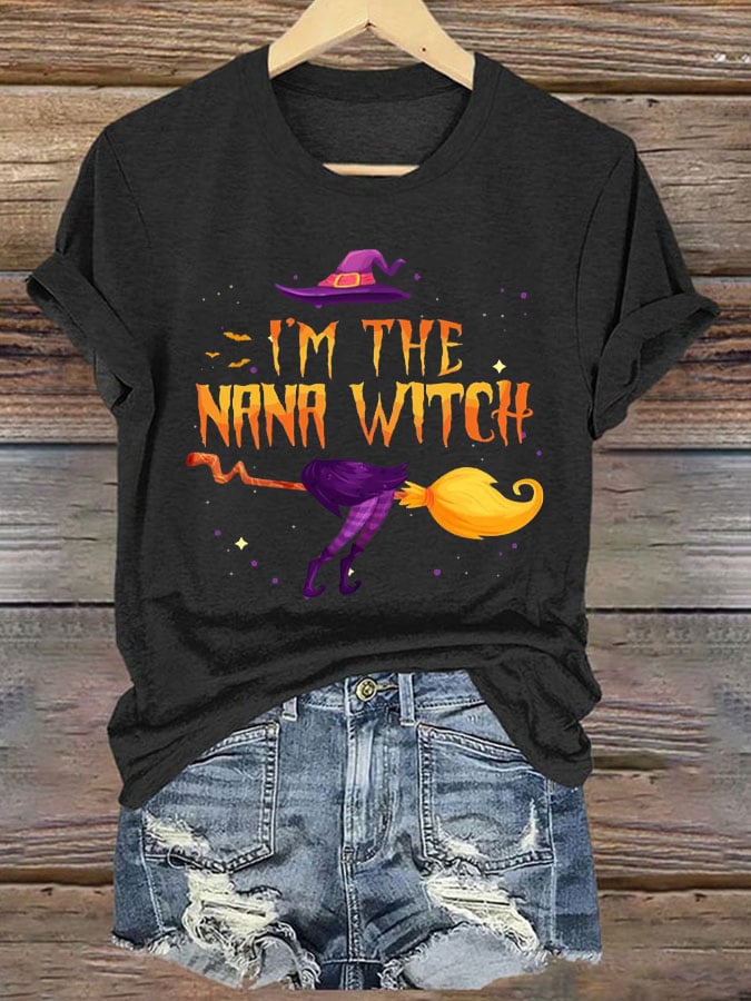 Women's Halloween Printed Casual T-Shirt