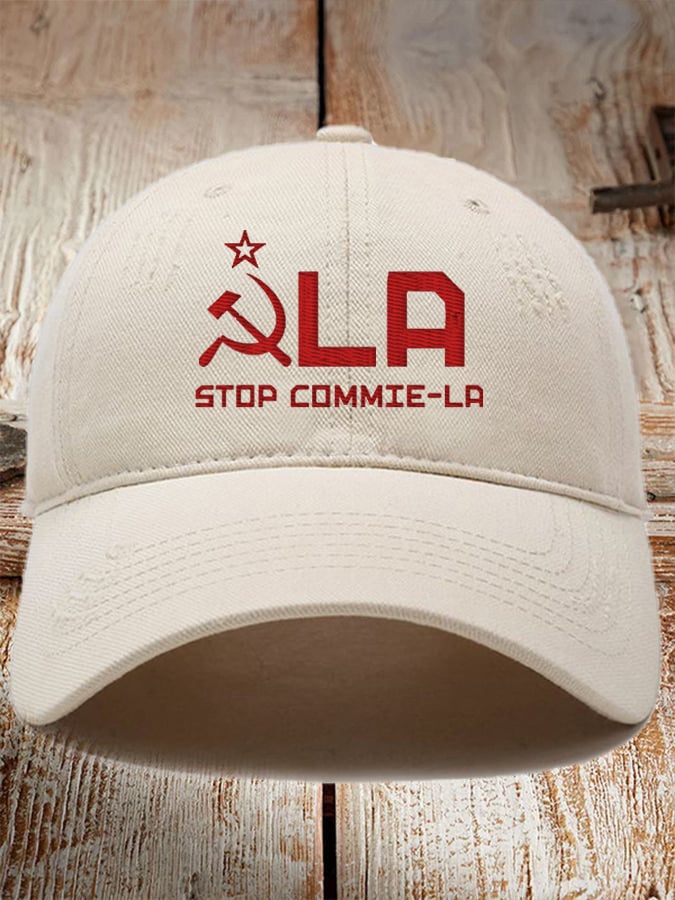 Unisex Stop Kamunism Printed Hat