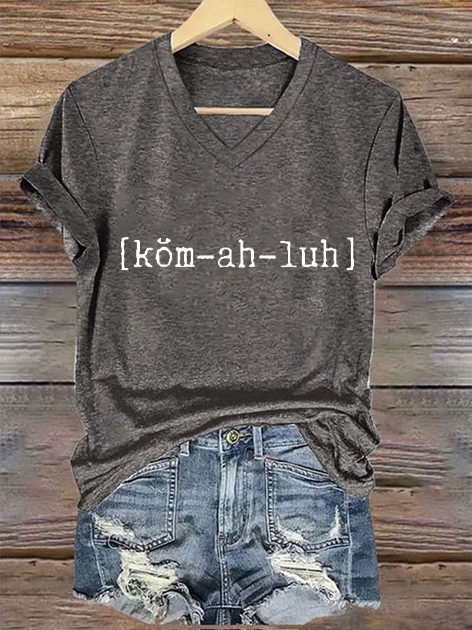 Women's Comma La Print T-Shirt