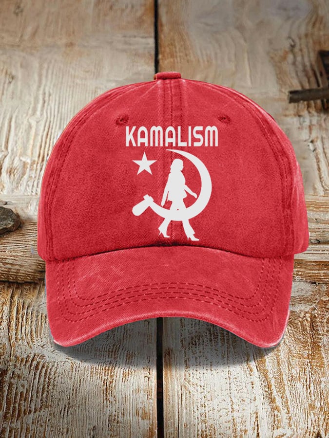 Kamalism print hat