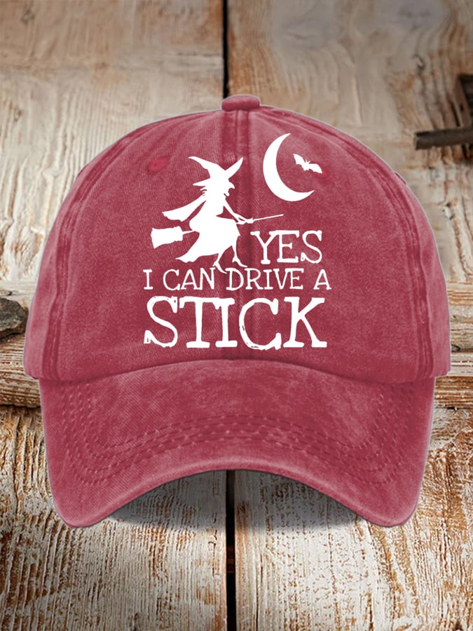 Yes I Can Drive A Stick Hats For Men And Women