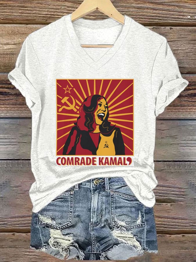 Women's Comrade La Print T-shirt