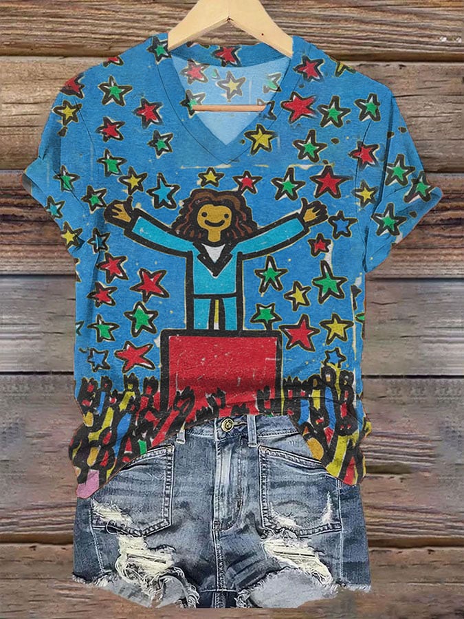 Women's Comma La Print T-Shirt