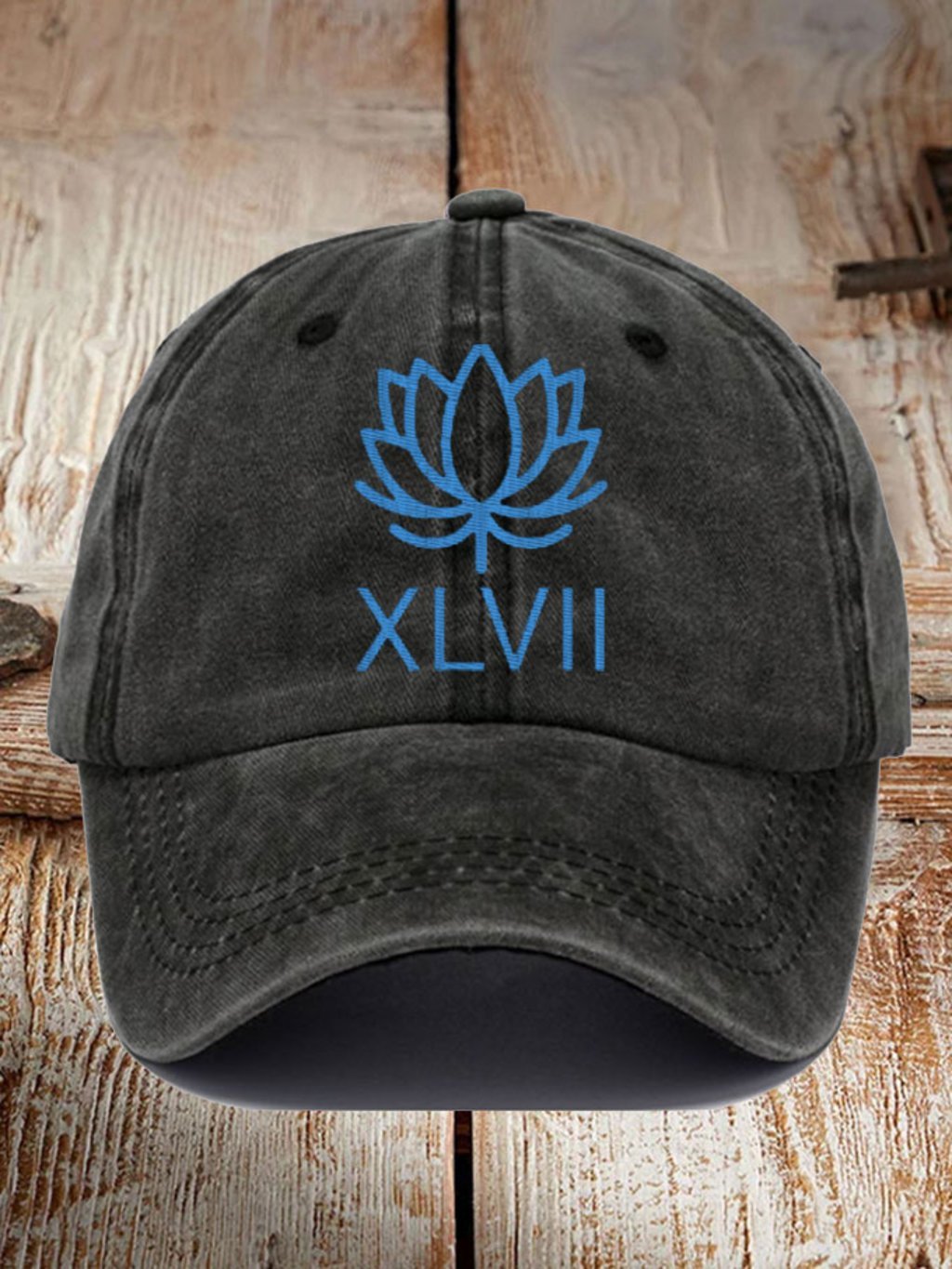 Unisex Lotus 47 Comma La Printed Hat