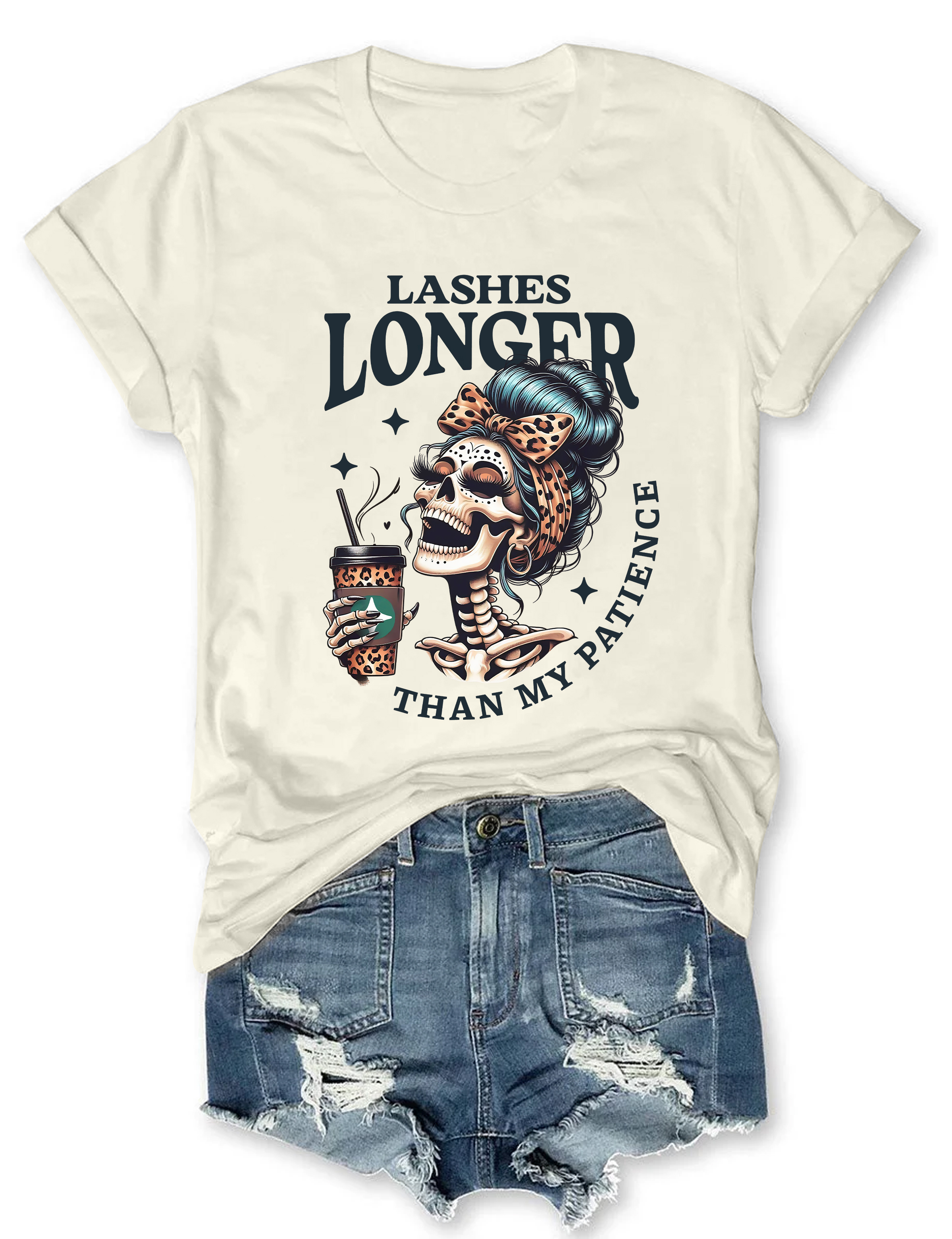 Lashes Longer Than My Patience T-Shirt
