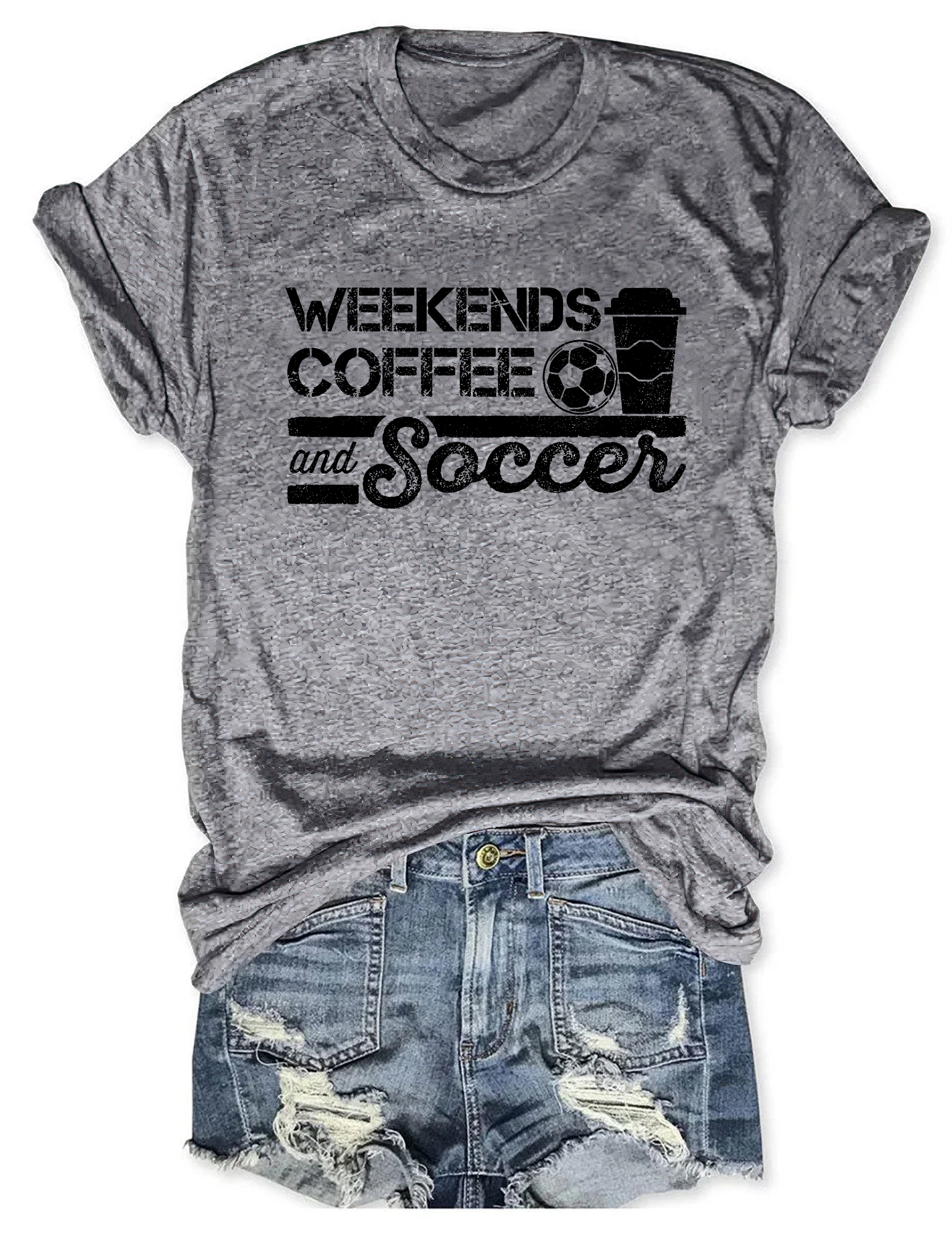 Weekends Coffee And Soccer T-Shirt