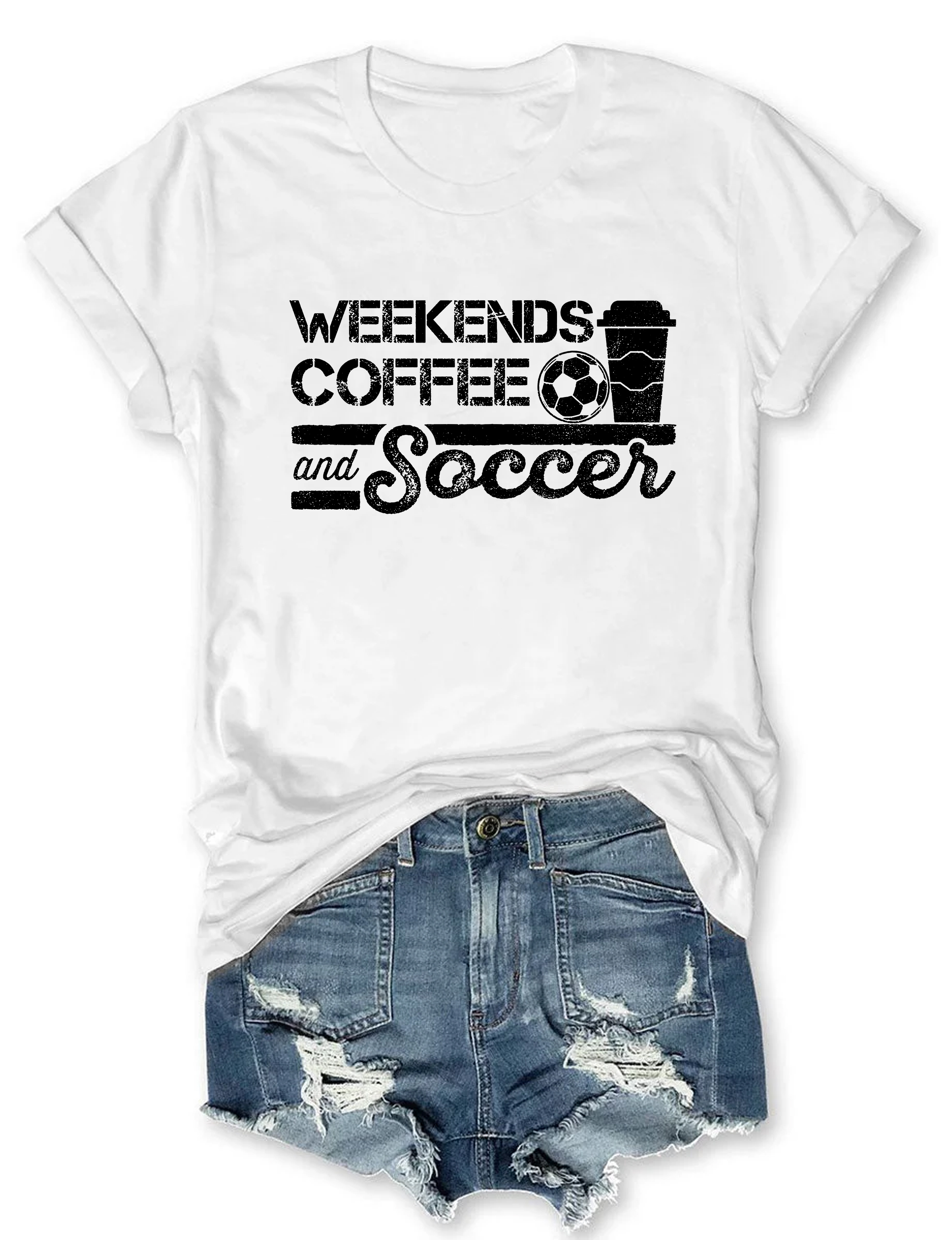 Weekends Coffee And Soccer T-Shirt