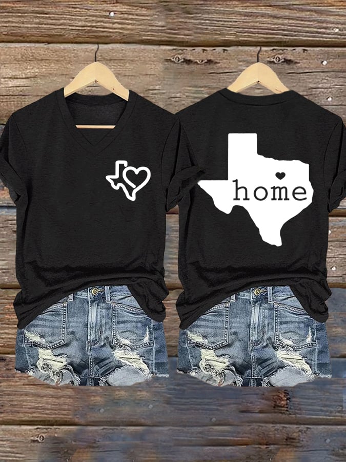 Women's Texas Strong Print T-shirt