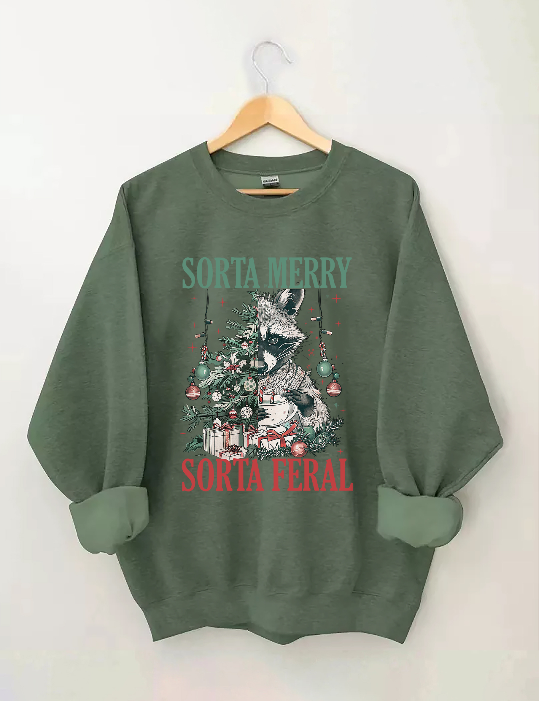 Sorta Merry Sorta Feral Sweatshirt