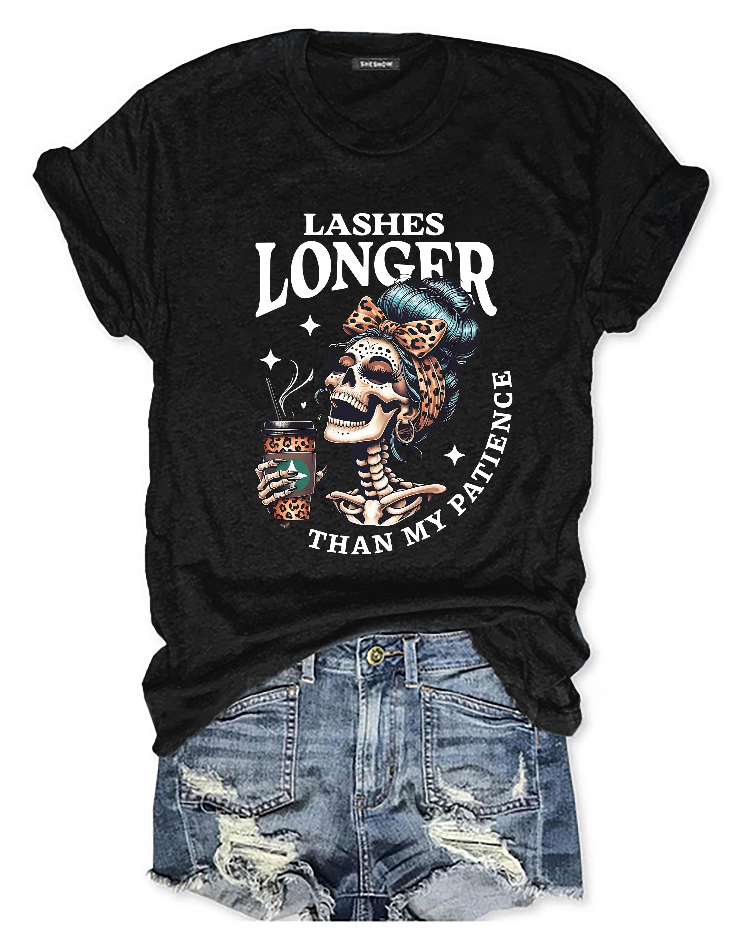 Lashes Longer Than My Patience T-Shirt