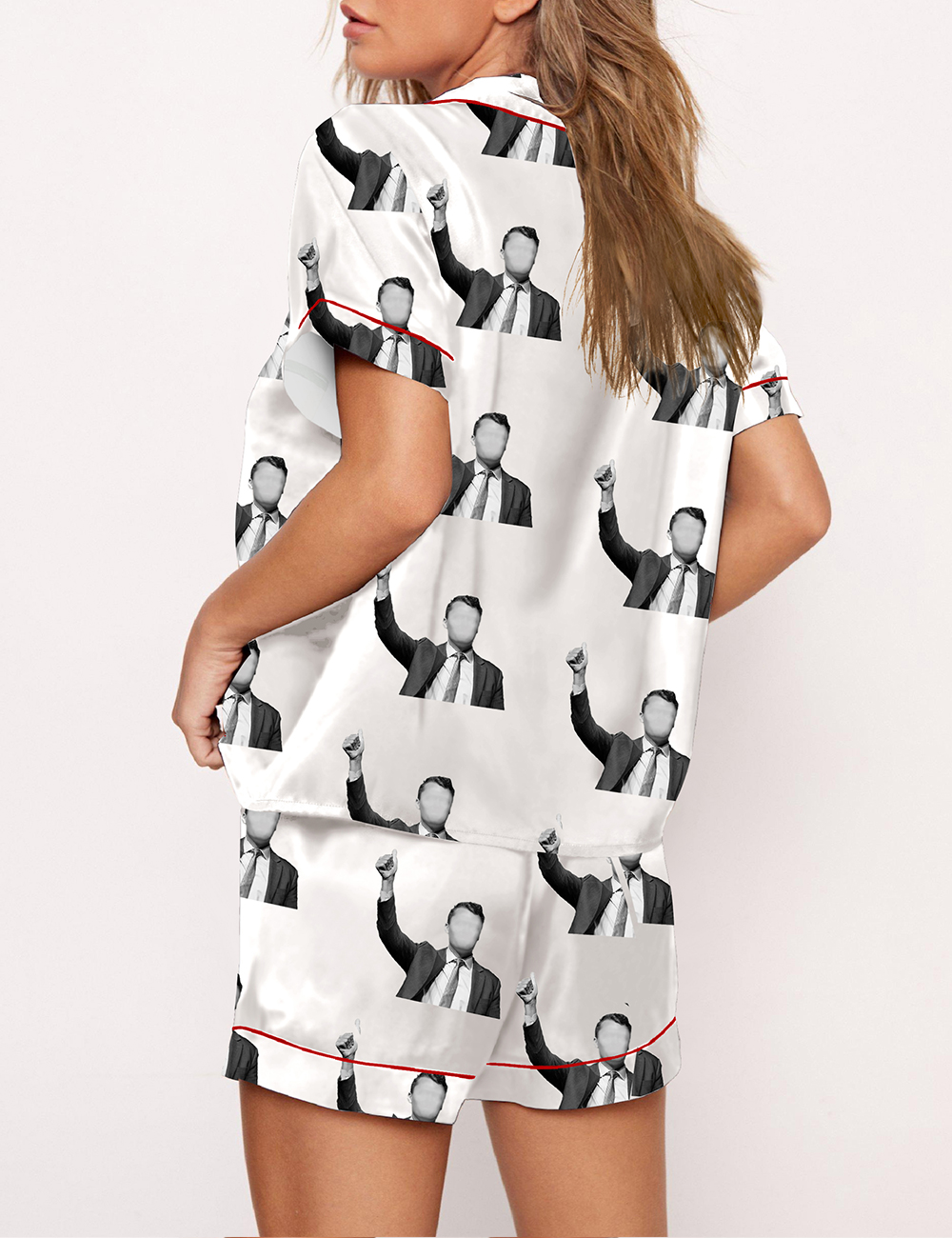 Women's Freedom American Patriot Satin Pajama Set