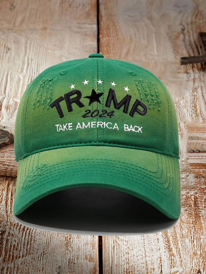 Retro Take America Back Printed Baseball Cap