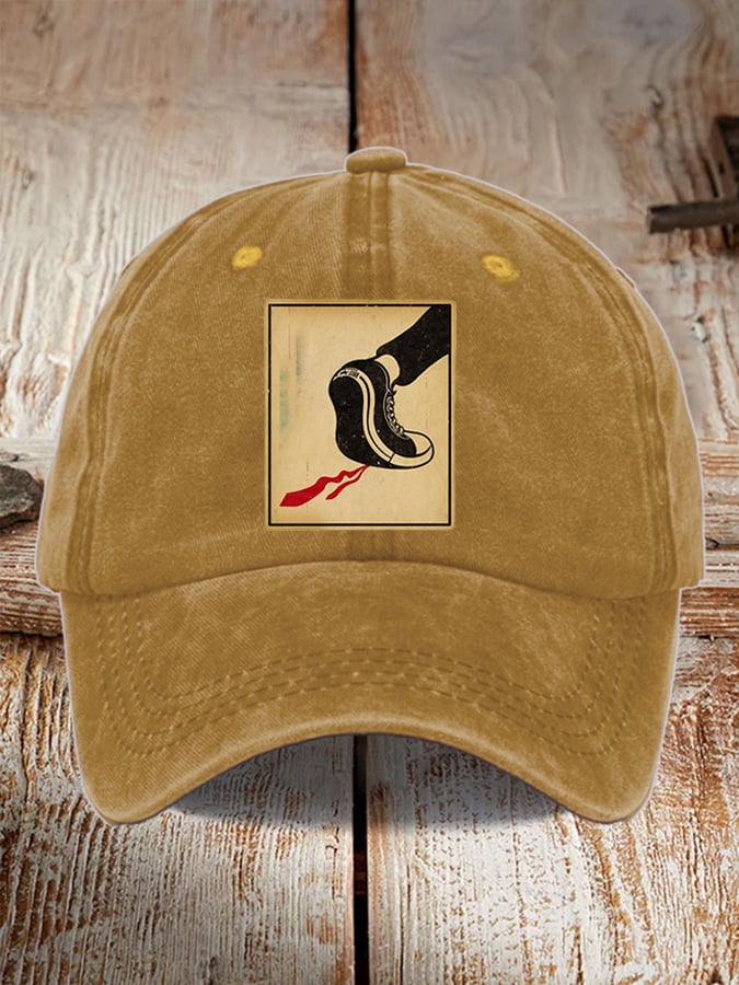 Unisex Printed Comma Hat