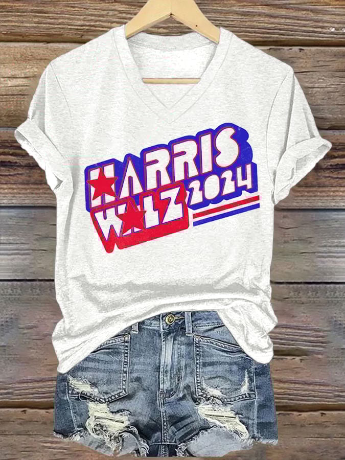 La Casual V Neck T-Shirt