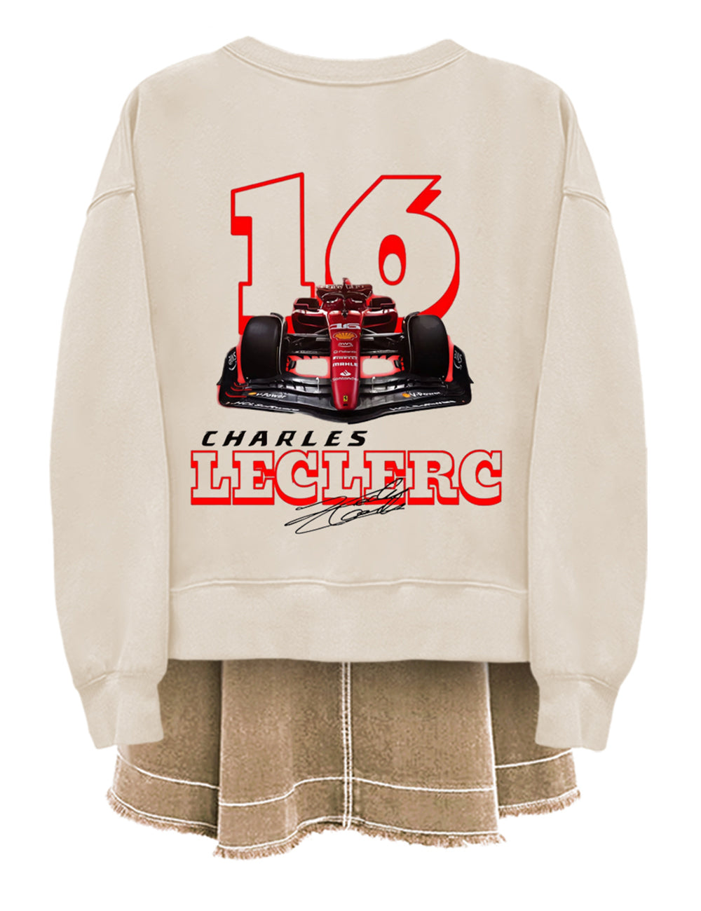 F1 Women's Formula One Leclerc Charles Art Print Shirt