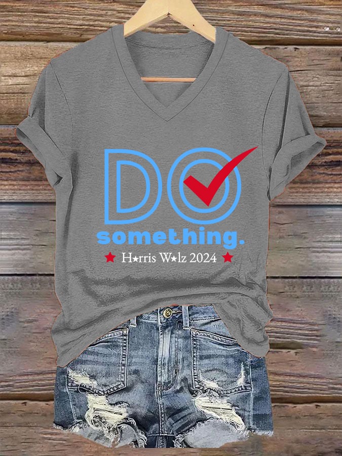 Women's Do Something 2024 Print T-Shirt