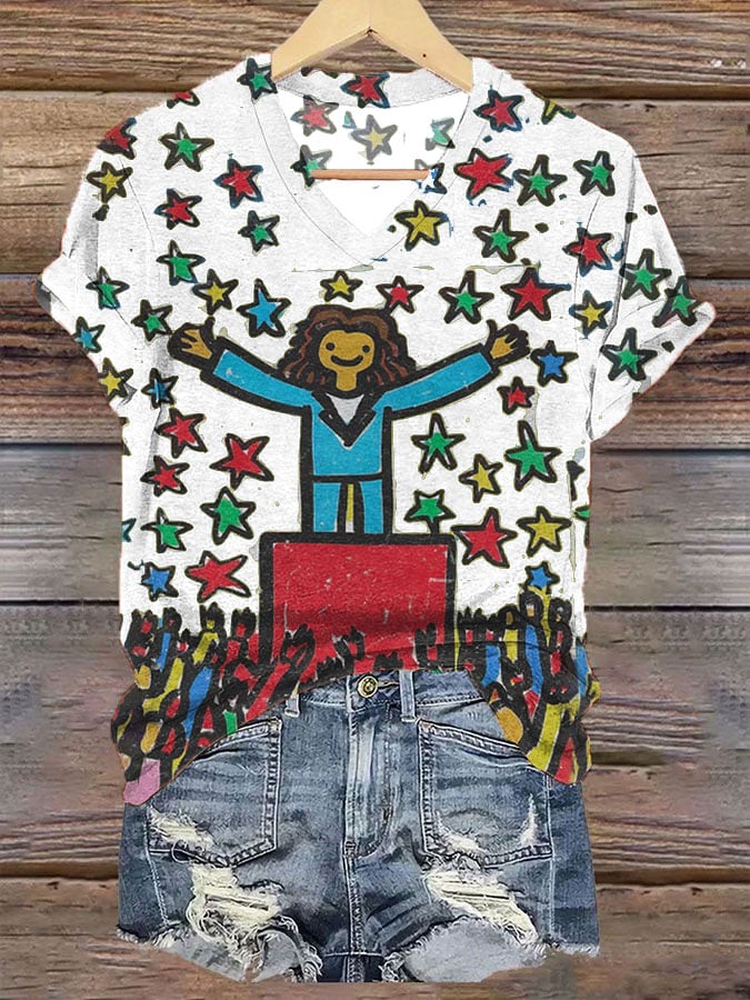 Women's Comma La Print T-Shirt