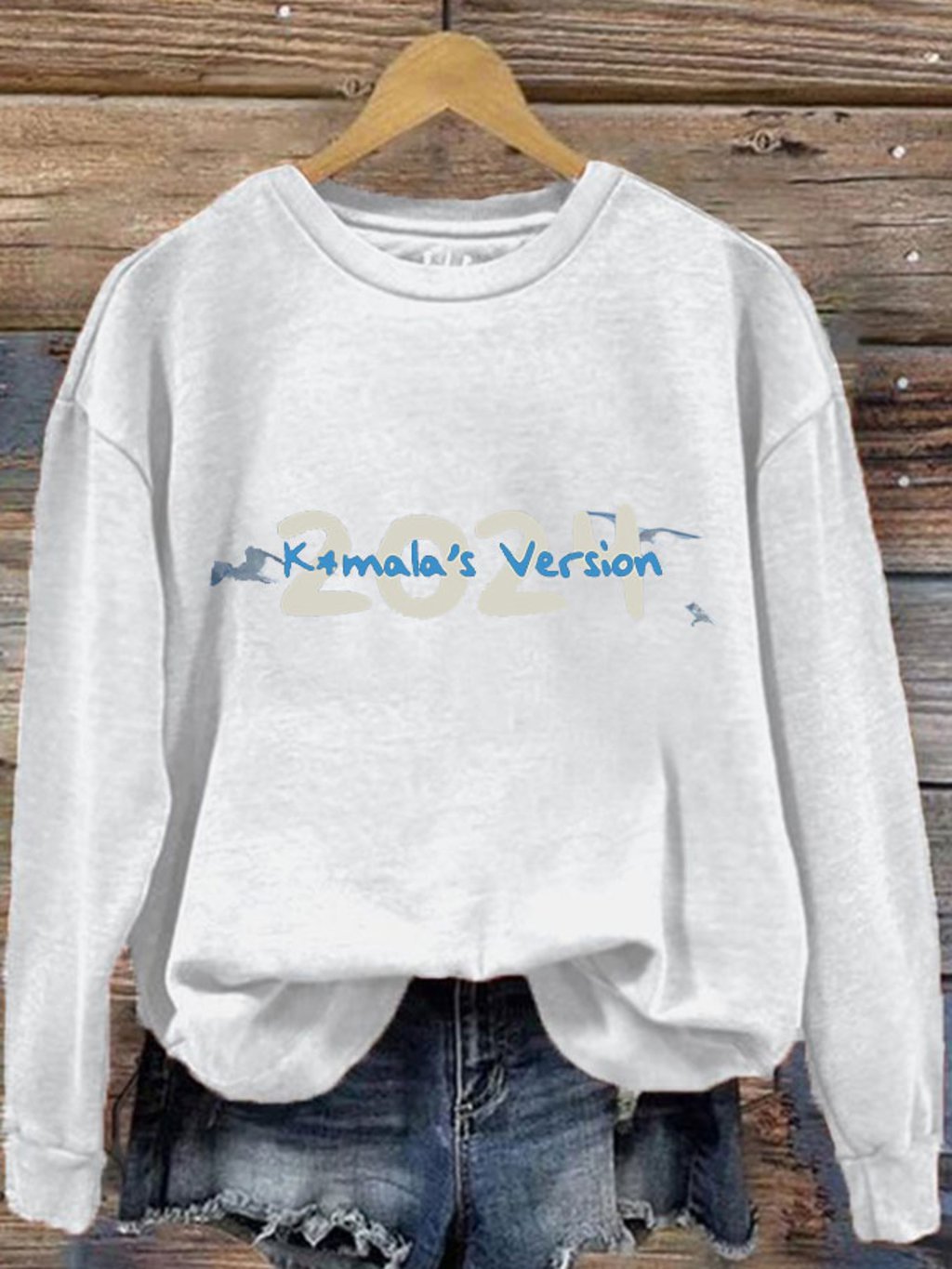 Women's Comma La's Version 2024 Printed Sweatshirt