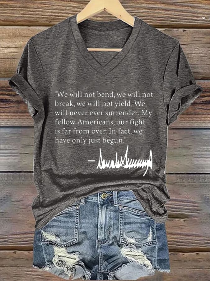 Women's Make America Great  Print T-Shirt