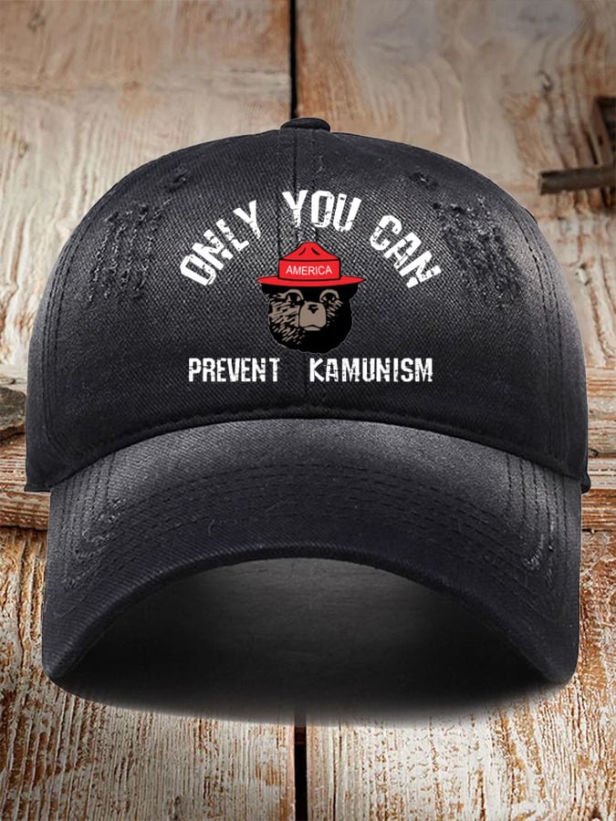 Unisex Only You Can Prevent Kamunism Printed Hat
