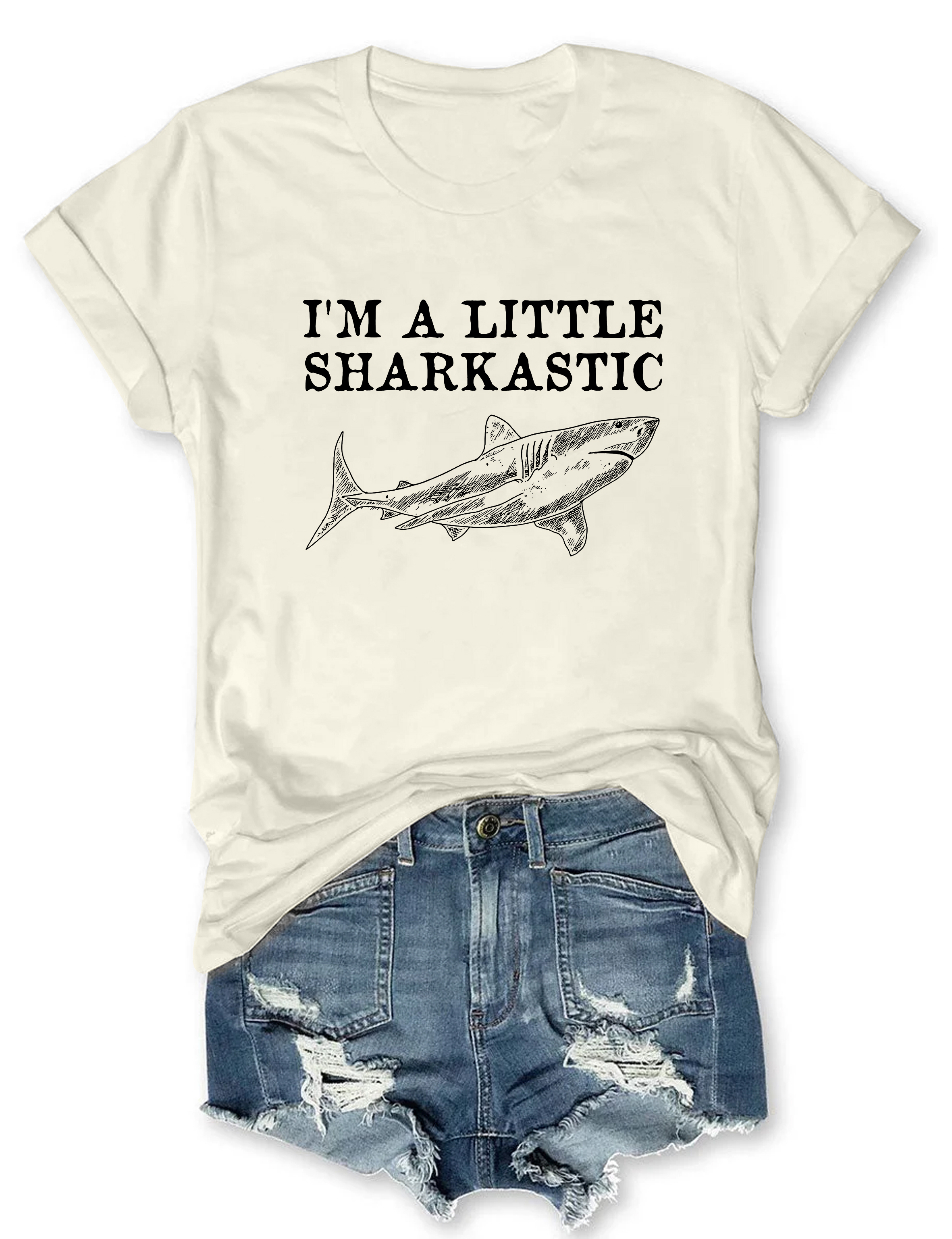 I'm A Little Sharkastic T-Shirt