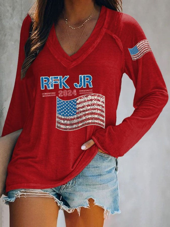 Women'S RFK JR 2024 Printed T-Shirt