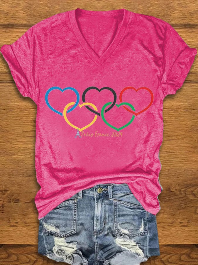 Women's 2024 Paris commemorative T-shirt