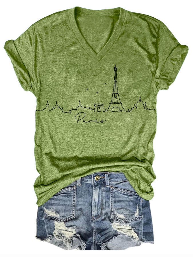 Women's 2024 Paris commemorative T-shirt