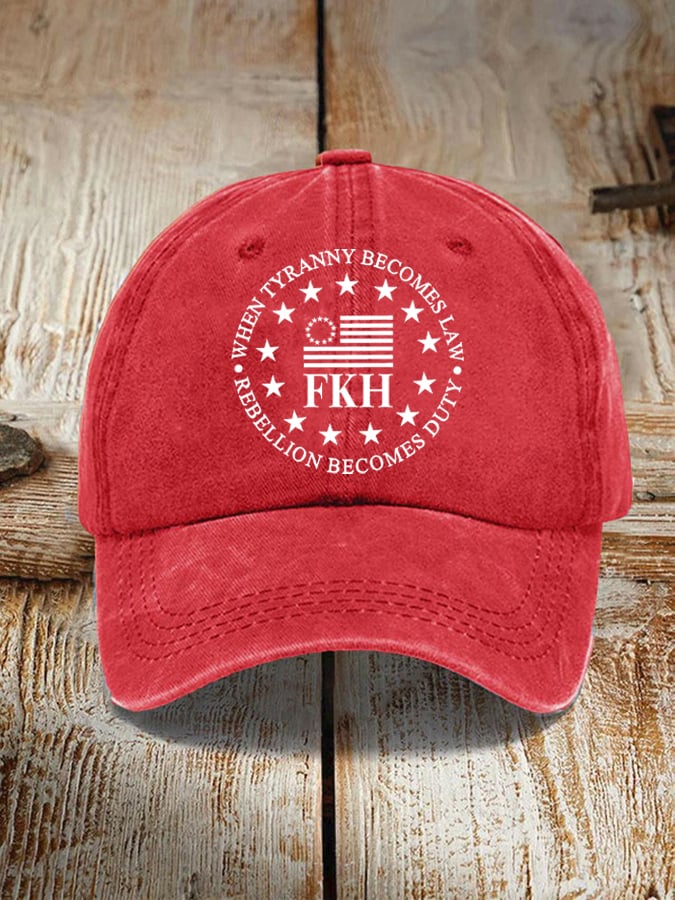 FKH Printed Casual Unisex Hat