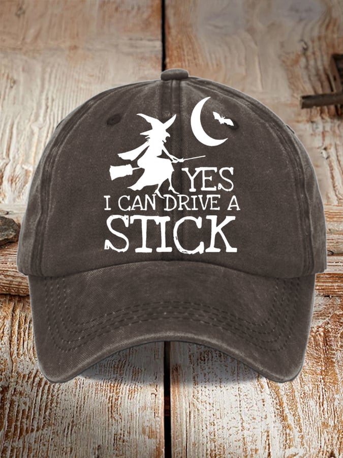 Yes I Can Drive A Stick Hats For Men And Women