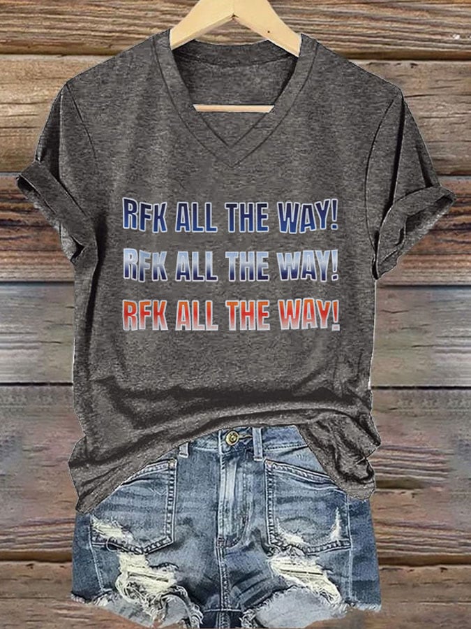 Women'S RFK All The Way Printed T-Shirt