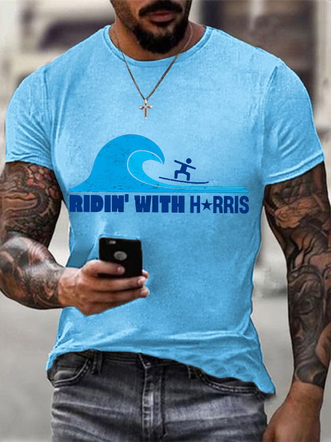 Men's Blue Wave 2024 Tee
