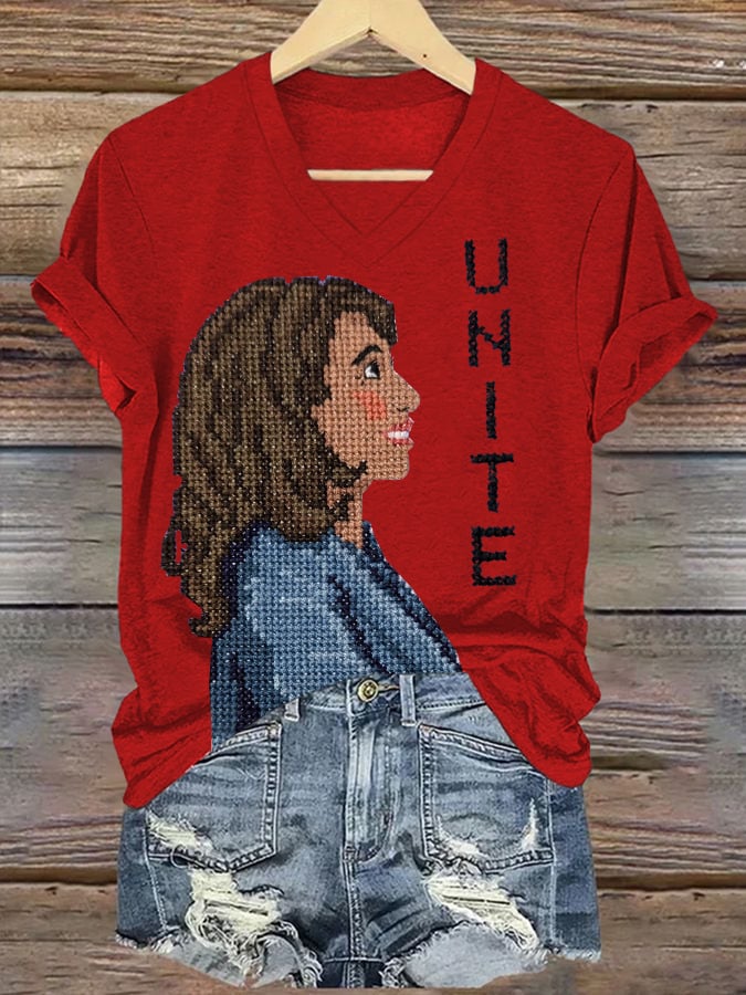 Unite Casual V Neck T-Shirt