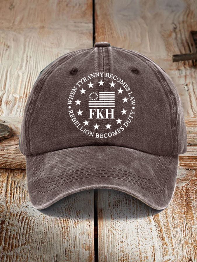 FKH Printed Casual Unisex Hat
