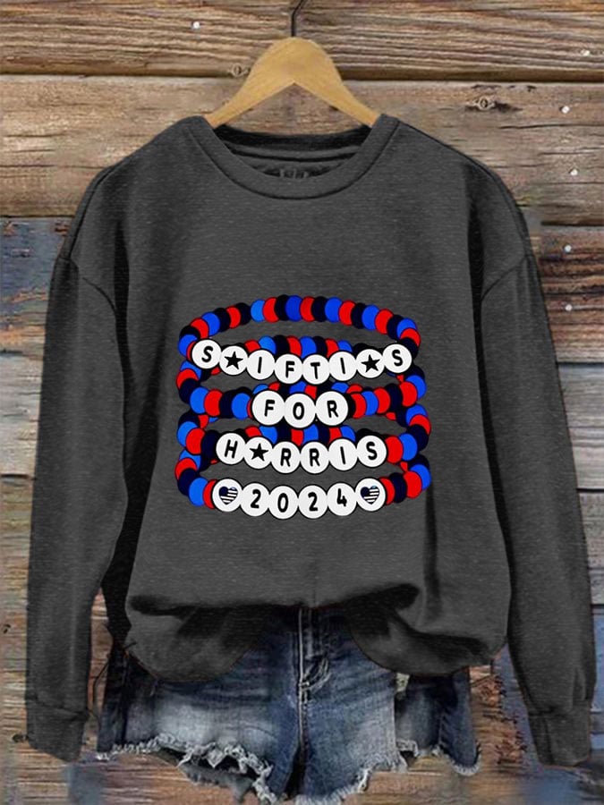 Women's In my voting era bracelet sweatshirt