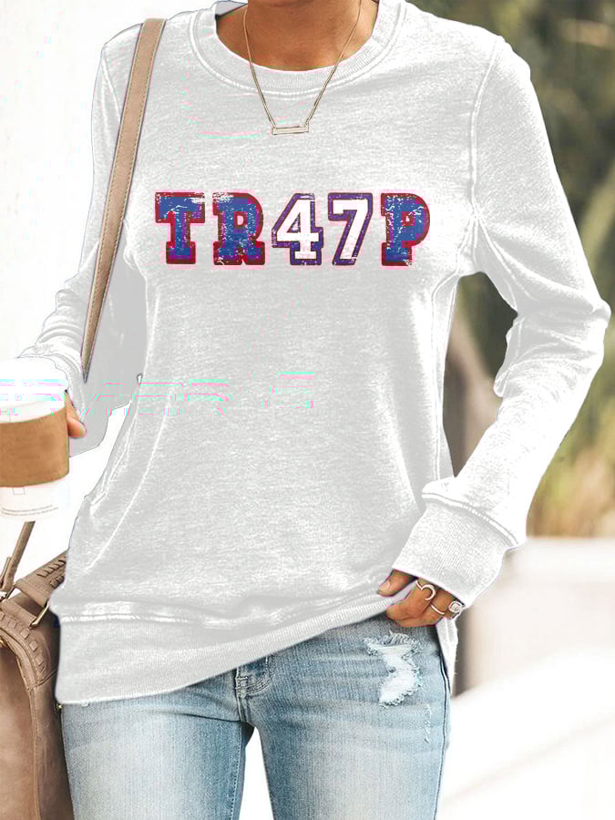 Retro TR47P Print Sweatshirt
