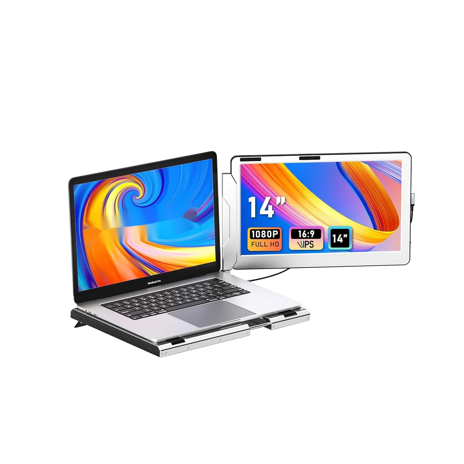 V2com Dual Laptop Monitor Extender for Laptop -F1