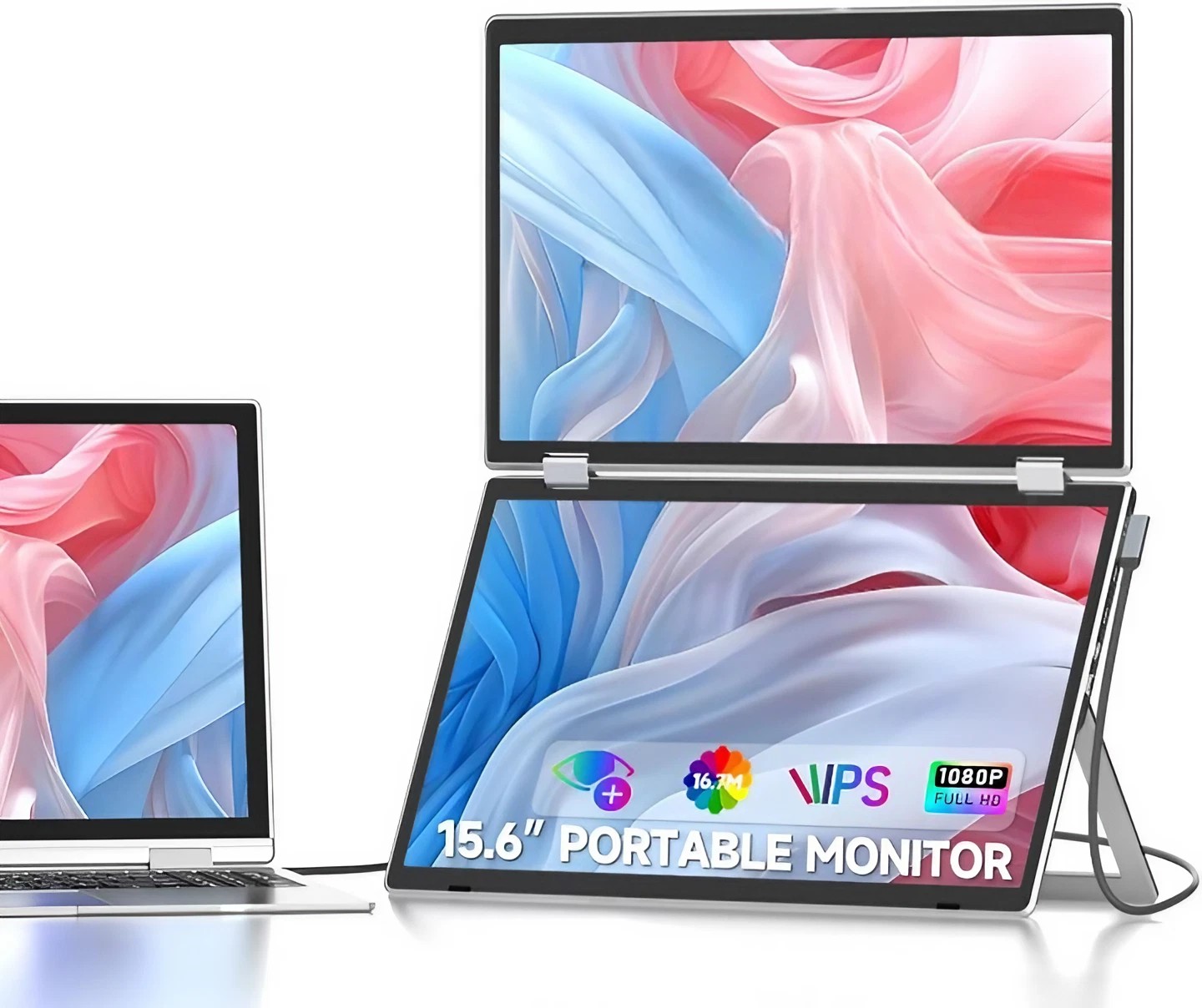 15.6" Folding Portable Monitor for Laptop - M2