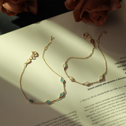 18K誕生石手鍊 | 天然石輕珠寶 | 日系輕奢飾品推薦-monojewelry