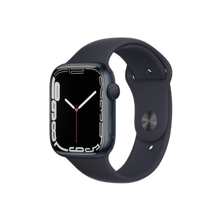 Apple Watch Series 7 (2021) GPS + Cellular 45 mm - Aluminium Midnight - Sport band Black