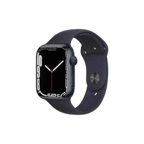 Apple Watch Series 7 (2021) GPS 45mm  - Aluminium Midnight - Sport band Black