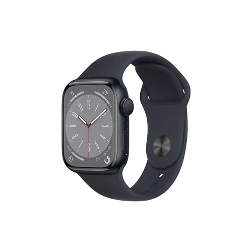 Apple Watch Series 8🔥GPS 45mm Aluminium Midnight - Sport band Black