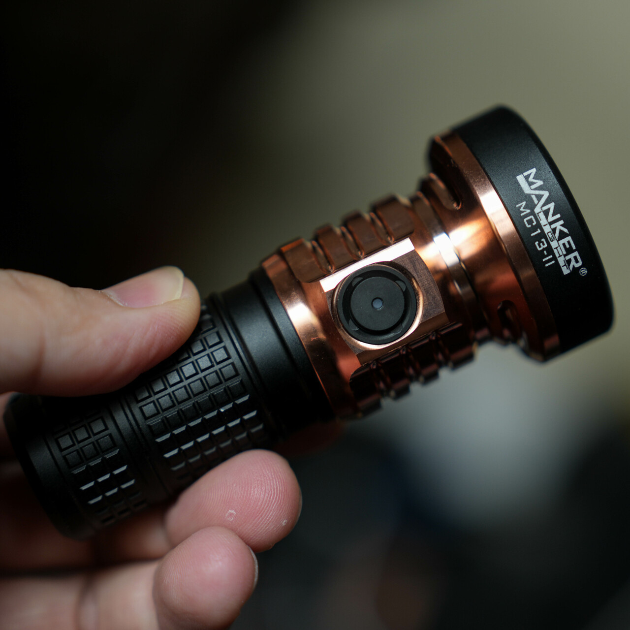 Manker MC13 II Limited Edition Copper & Alu Rechargeable Flashlight 4500 Lumens