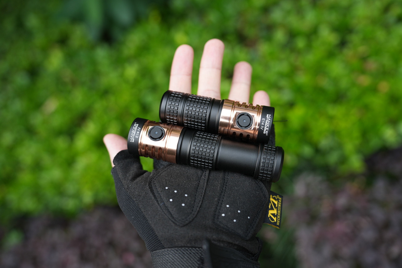 Manker E14 IV Rechargeable Flashlight 3000/4000 Lumens