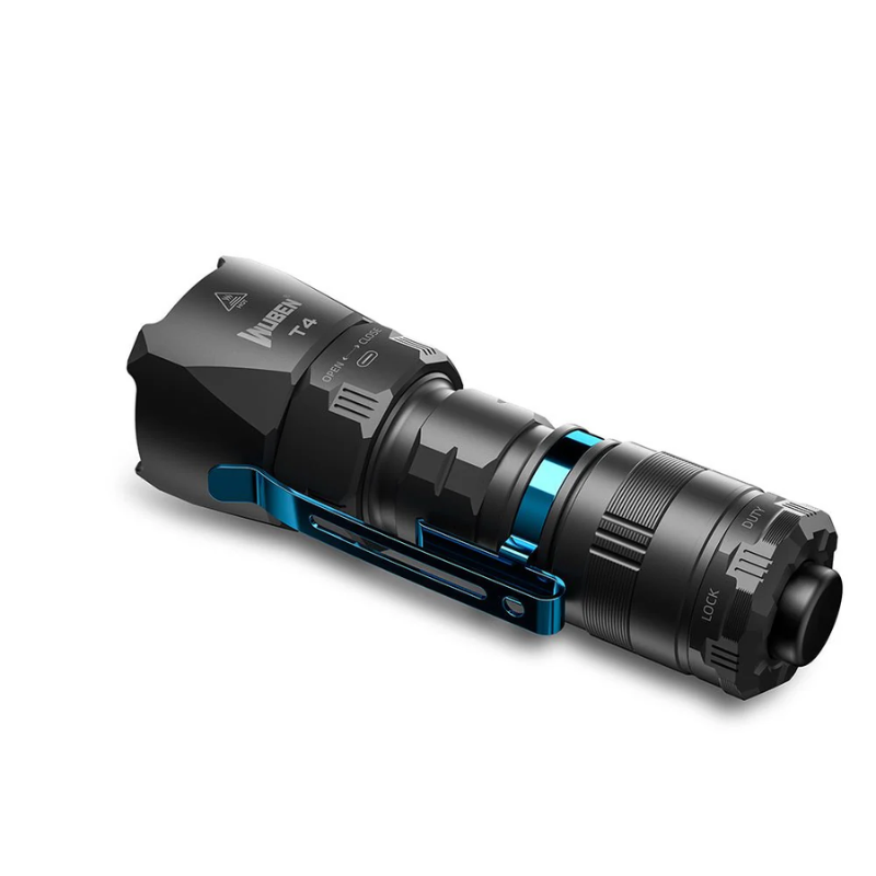 Wuben T4 Portable Tactical EDC Rechargeable Flashlight - 850 Lumens