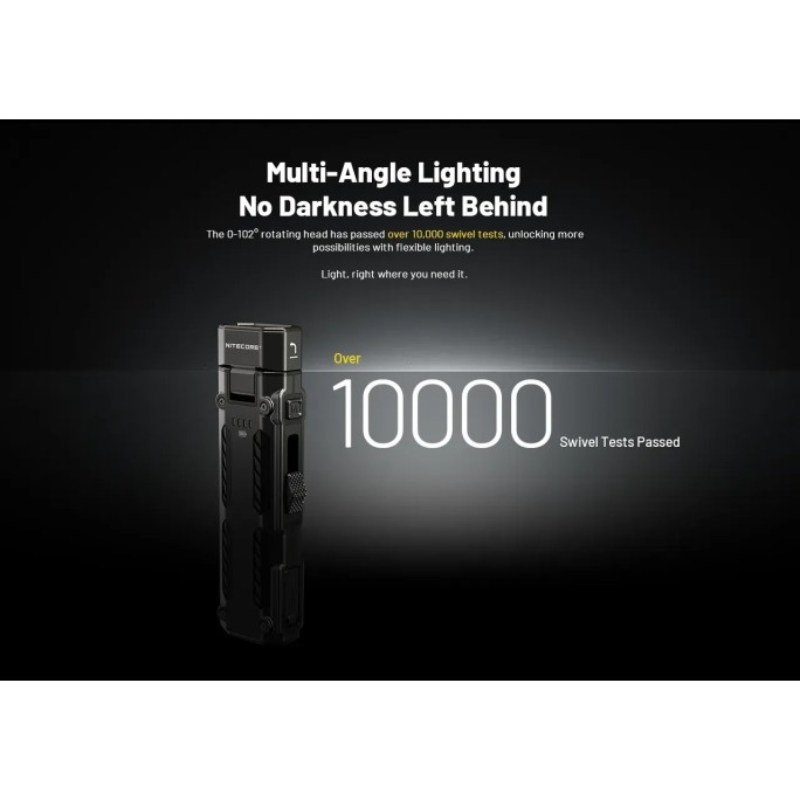 Nitecore EDC09 MCT UHE LED 1600L Flashlight