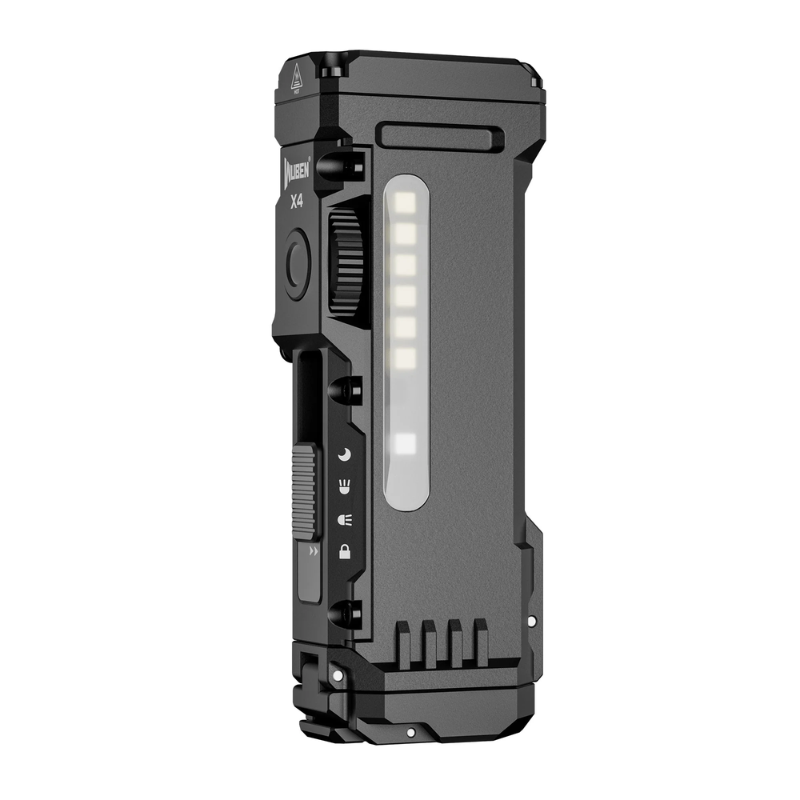 Wuben X4 Compact Multi-Function 1500 Lumen EDC Tactical Flashlight