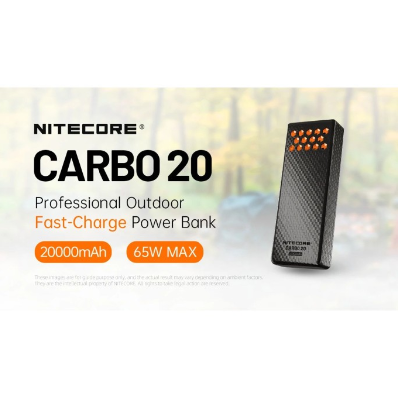 Nitecore Carbo 20 Professional Outdoor Fast-Charge Power Bank